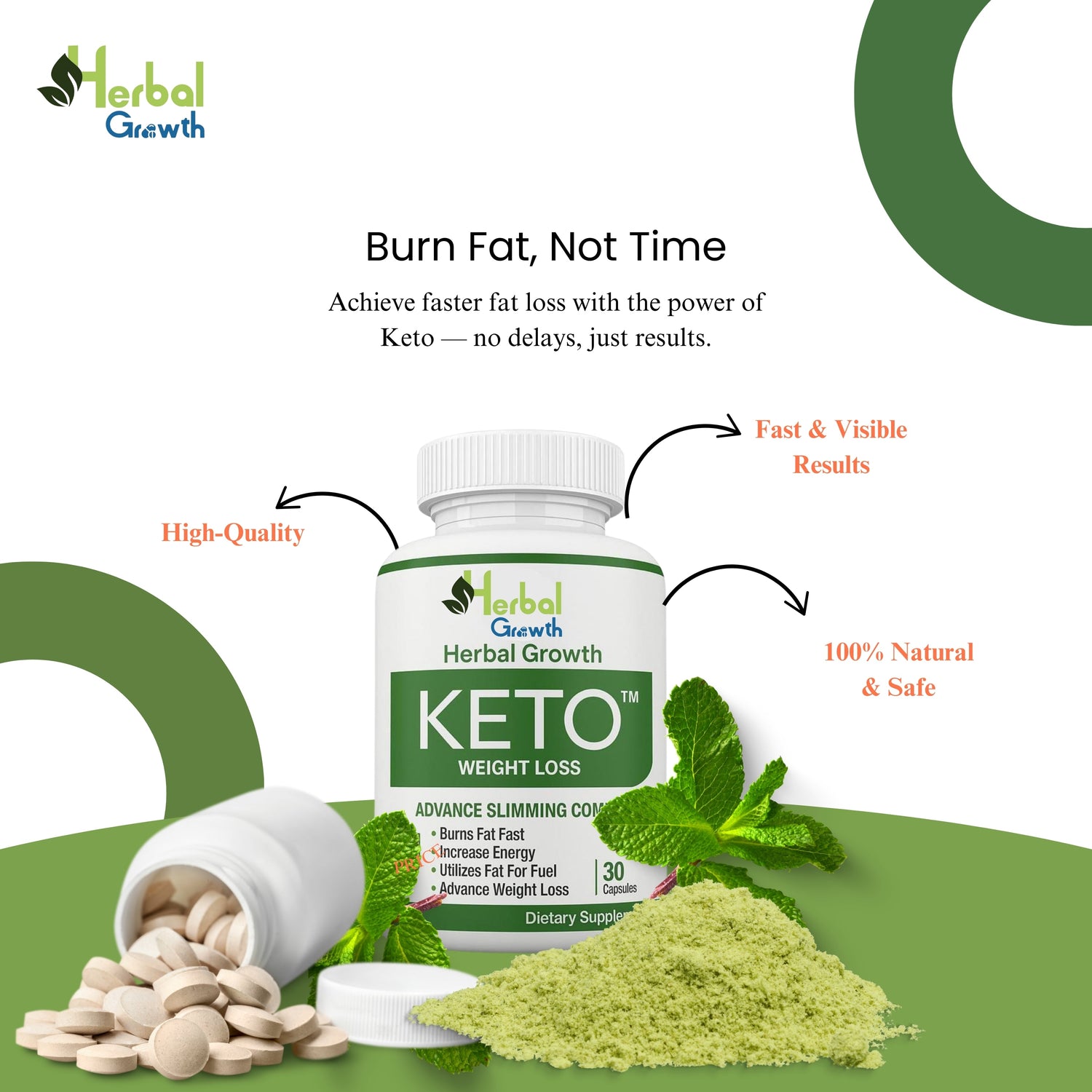 Herbal Growth KETO – Advanced Slimming Complex My Store