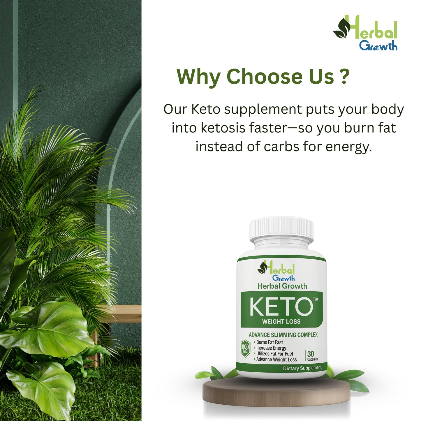 Herbal Growth KETO – Advanced Slimming Complex My Store
