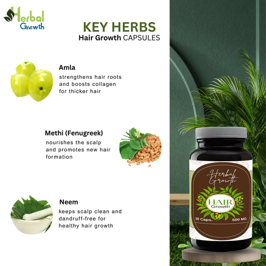 Herbal Growth Hair Capsules HERBAL GROWTH