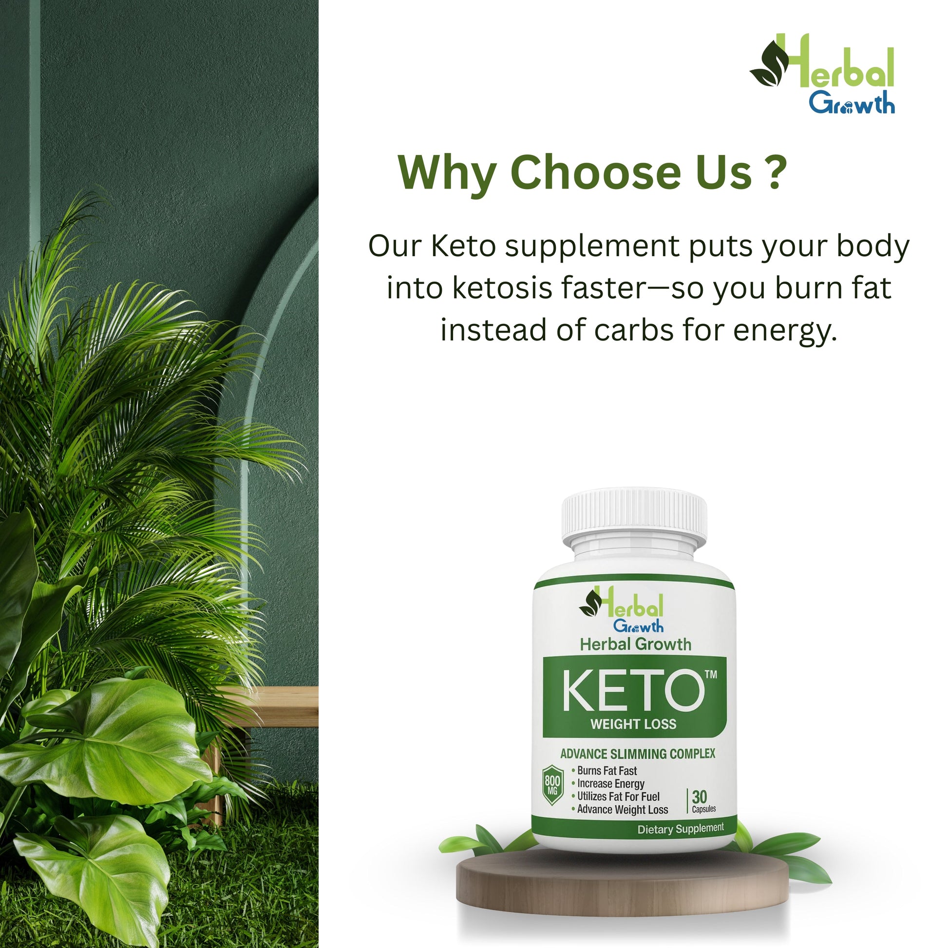 Herbal Growth KETO – Advanced Slimming Complex My Store