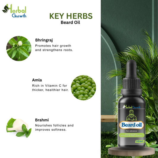 Herbal Growth Beard Oil HERBAL GROWTH